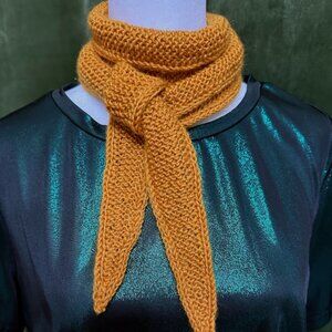 Mini Scarf Sophie Neck Knitted Scarf Women Scarf Handmade